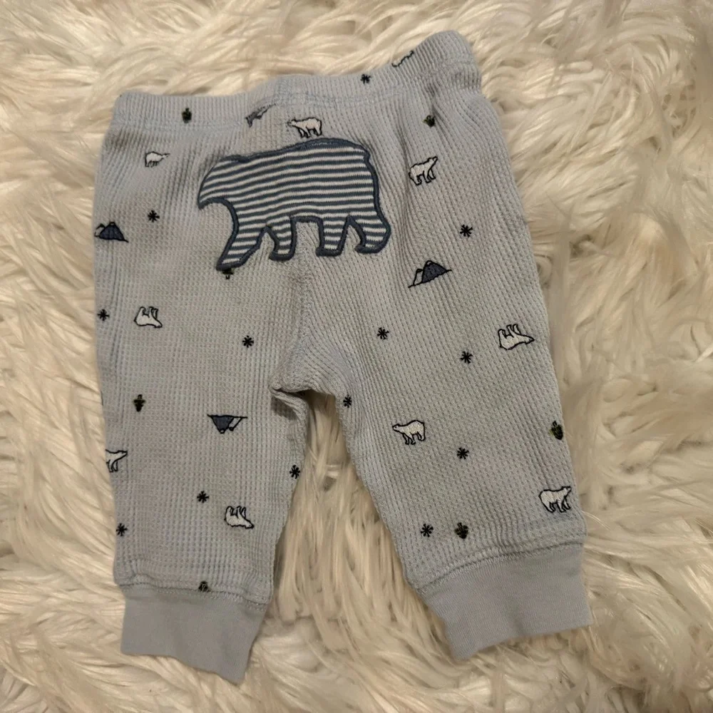 Carter’s Baby Boy 3M Polar Bear 3-Piece Outfit Set‎ Bodysuits & Pants Blue